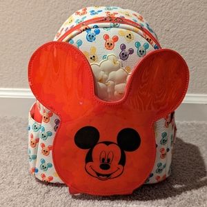 NWT Disney Parks Mickey Mouse Scented Balloon Popcorn Loungefly Mini Backpack